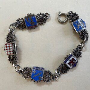Vintage French Souvenir Bracelet